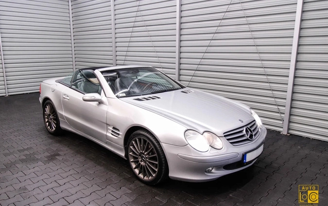 Mercedes-Benz SL cena 59999 przebieg: 73000, rok produkcji 2004 z Czempiń małe 529